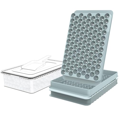 Smart Home WIBIMEN Mini Ice Cube Trays, 0.55” Tiny Essentials